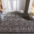 thumbnail image 2 of SAFAVIEH Courtyard Darin Traditional Indoor/Outdoor Area Rug, 2'7" x 5', Black/Ivory, 2 of 14