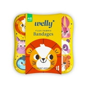 Welly Zoo Animals Flex Fabric Bandages 48ct