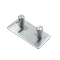 thumbnail image 1 of Coat Rack with 2 Hooks Stainless Steel Self-Adhesive, 1 of 1