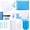 Blue, variant on 61PCS 5D Diamonds Art Accessories and Tools Kits with Diamond Painting Roller and Diamond Art Storage Box for Adults or Kids(Blue)