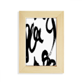 thumbnail image 1 of Textura pincelada sentido grafico Escritorio de madera Arte Pintura 5x7 pulgadas marco de foto foto, 1 of 4