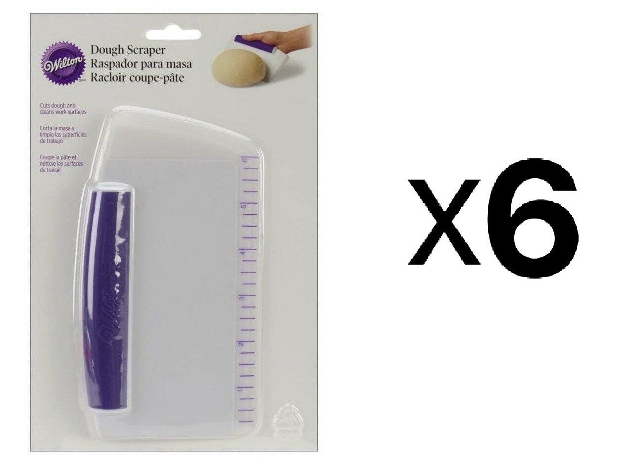 Wilton Dough Scraper Icing Frosting Spreader Cake Decorator (6Pack