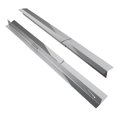 thumbnail image 3 of 2 Pack Stainless Steel Stove Gap Covers, Stove Gap Filler for Kitchen for Kitchen, Adjustable Length 13.8" to 27.5" (T Shape, Sliver), 3 of 7