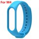 thumbnail image 1 of Para Xiaomi Mi Band 3 4 Correa deportiva Reloj Correa de silicona para xiaomi Mi Band 3 4 Pulsera Miband 4 3 Correa Pulsera inteligente Tan Jianjun unisex, 1 of 2