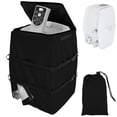 thumbnail image 2 of Hot Tub Spa Heater Pump Cover Protective Hot Tub Pump Cover Waterproof Hot Tub Insulated Pump Cover Dustproof Hot Tub Heater Pump Cover for Most Hot Tub Spa Heater Pumps All Weather Protection-black-, 2 of 8