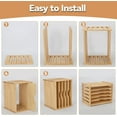 thumbnail image 6 of 6 Tier Wooden Tray Dividers for Cabinets, 6 of 6