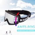 thumbnail image 3 of Ski Goggles, OTG, Anti-Fog & Helmet Compatible Fit Snow Goggles for Men & Women, 3 of 6
