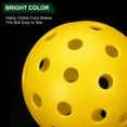 thumbnail image 5 of Uxcell 40 Holes Outdoor Pickleball Balls USA Pickleball Pickleball Ball for Amateurs, Yellow 8 Pack, 5 of 7