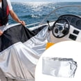thumbnail image 5 of Lazsy Boat Seat Cover Protection Marine Chair Cover Tear-Resistant Steering Station Seat Protector for Outdoor, 5 of 10