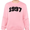 thumbnail image 2 of 1997 College Style Sweatshirt Unisex 3X-Large Pink, 2 of 5