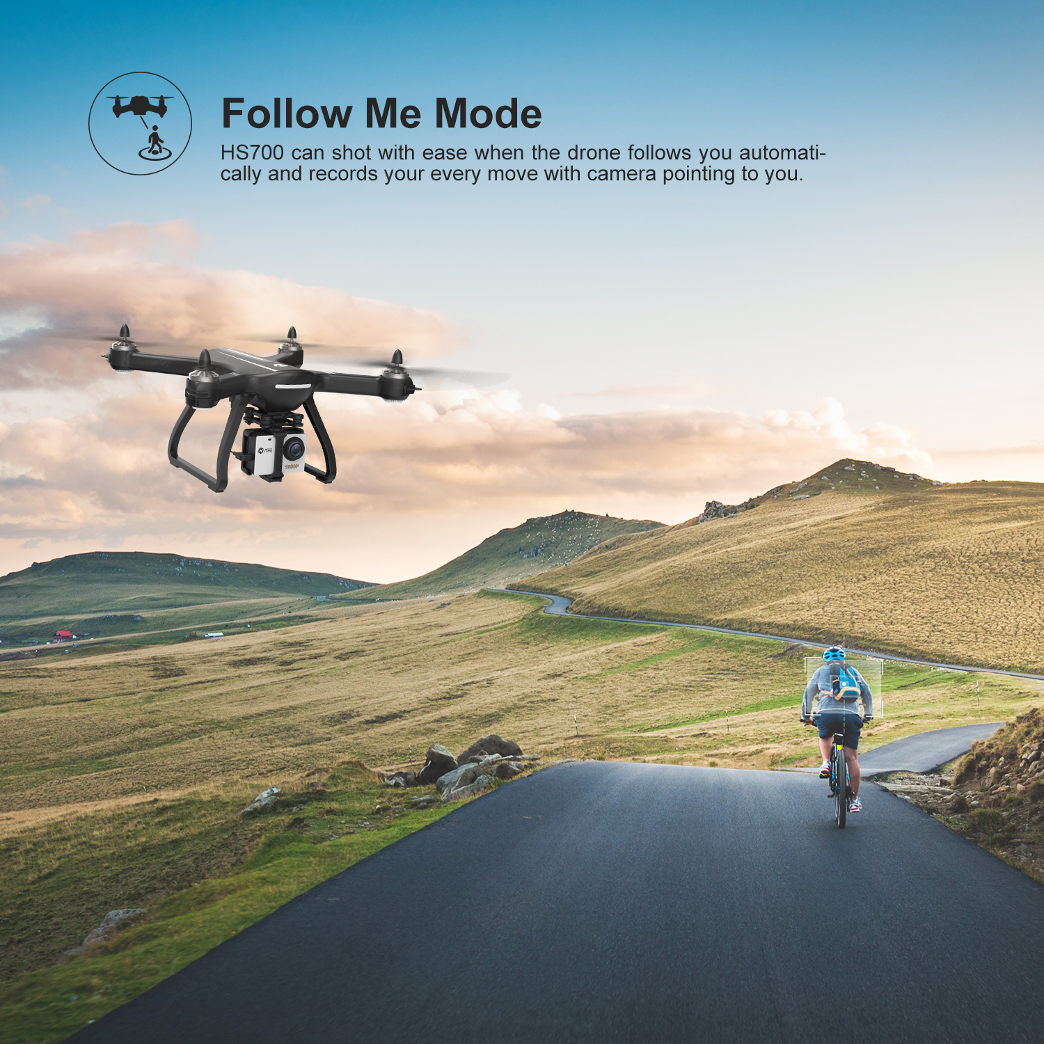 holy stone hs700 fpv drone