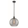 thumbnail image 6 of Innovations Lighting - Athens Deco Swirl - 1 Light Stem Hung Mini Pendant In, 6 of 7