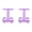 Purple-2Pcs, variant on 12.2*12.4 Inch Pedal Resistance Band with Handles, Thick Elastic Tension Rope for Leg Arm Abs Waist, Sit-Up Pull Rope Fitness Equipment for Home Gym & Yoga Training, Multifunctional Workout Band