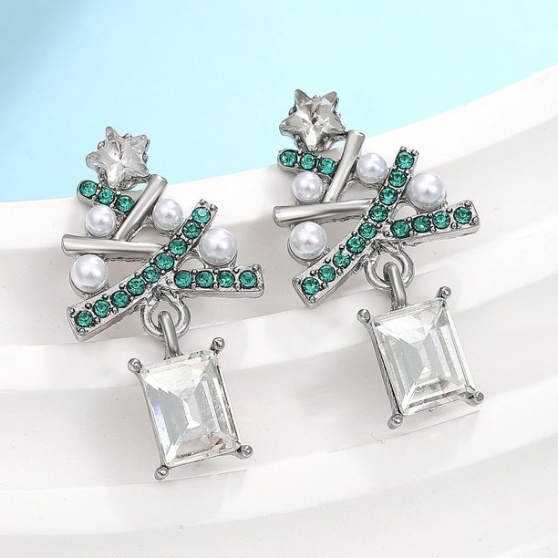 Christmas Tree Earrings Holiday Earrings Christmas Gifts For Girlfriend Family