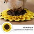 thumbnail image 4 of Toyvian Yellow Felt Pet Sniffle Mat Dog Slow Eat Pad for Foraging and Training, 4 of 6