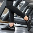 thumbnail image 7 of NOKIO Men's Sneakers Comfortable Wide Width Athlet𝗂c Shoes S𝗅ip On Elastic Adjuatable Strap Cycling Shoes Outdoor Sport Wading Shoes Lightweight Anti-S𝗅ip Swim Shoes, 7 of 7