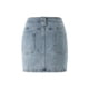 thumbnail image 4 of VISgogo, falda vaquera de verano para mujer, minifalda acampanada informal de Color sólido Retro para Club, playa, vacaciones, ropa de calle VISgogo  moda, 4 of 9