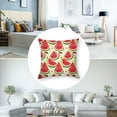 thumbnail image 5 of BANET Pillow Covers Set of 2 Summer Fruits Pattern Print Decorative Throw Pillows Outdoor Pillowcases Cushion Case Decor for Home Sofa Couch Bed 18x18in, 5 of 7