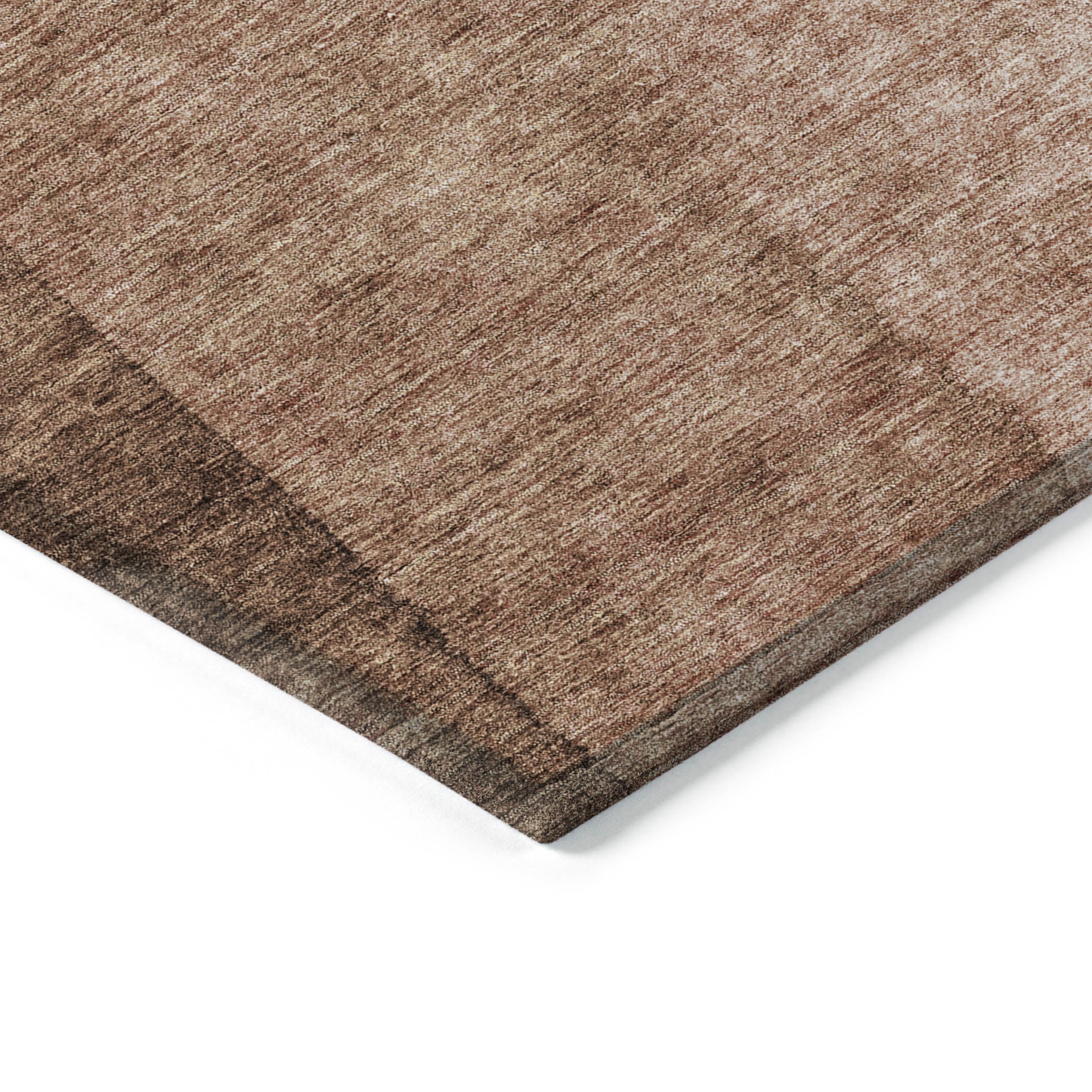 Addison Rugs Chantille Indoor/Outdoor Transitional Ombre Brown Washable Runner Rug, 2'3" x 7'6"
