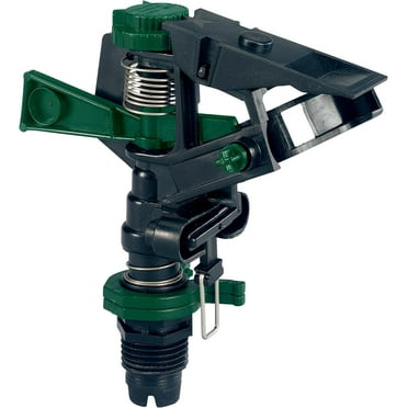 Impact Sprinkler Head Heavy Duty Sprinkler Head with Nozzles Adjustable 0-360 Degrees