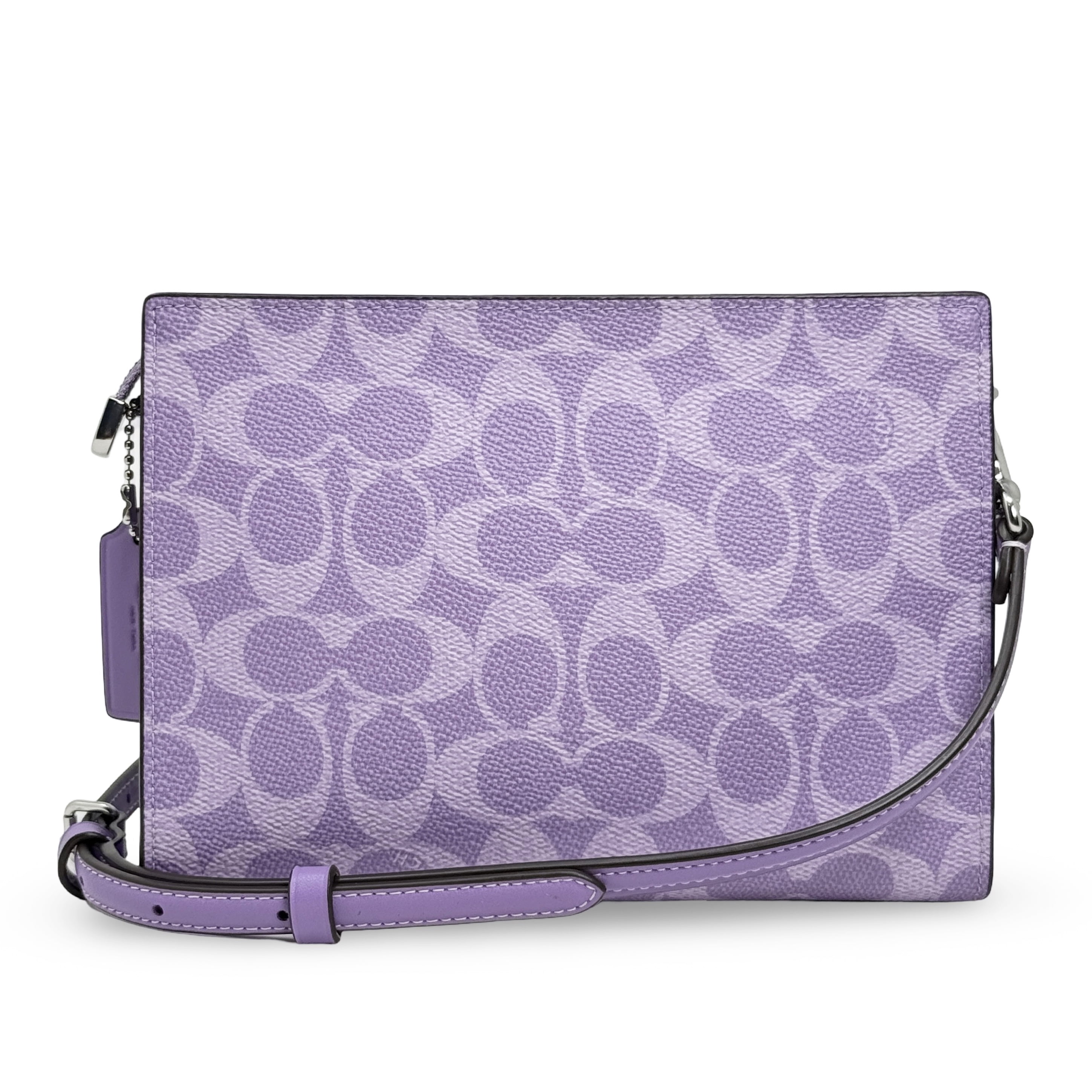 新品☆COACH(コーチ)パープル アイリス 上質レザー 
長財布 COACH - 新品☆COACH(コーチ)パープル アイリス 上質レザー 長財布の