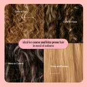 MONDAY Haircare SMOOTH Shampoo Smooths Softens Curly Wavy Hair, Wheat Protein, Avocado Oil, 3 fl oz