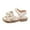 czb# White534, variant on CUZIBR Baby Toddler Girls Dress Sandals Pearl Flower Solid Color Hook And Loop Adjustable Cross Strappy Flat Sole Open Toe Summer Shoes Comfort Breathable Lightweight Footwear,White,2.5-3 Years