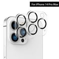 thumbnail image 1 of AMERTEER For  iPhone 14 Series Camera Lens Tempered Glass Screen Protector, 1 of 8
