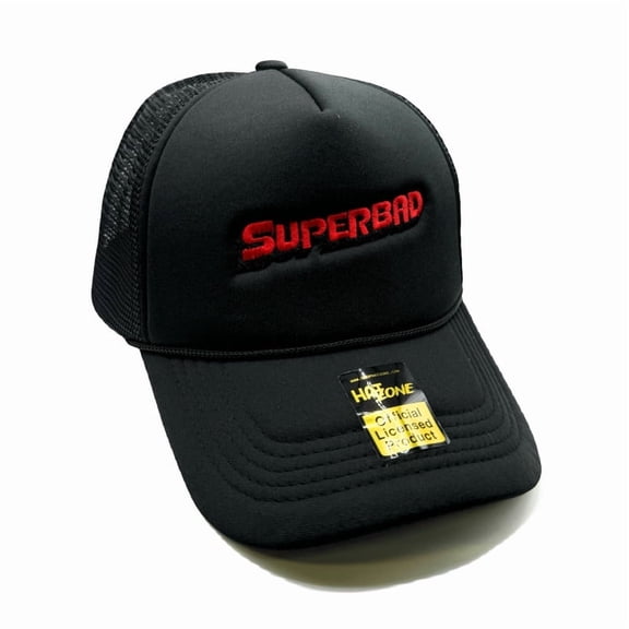 Superbad Mesh Trucker Snapback (Black)
