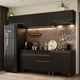 thumbnail image 2 of Madesa Gabinete De Cocina Integral Completa 260cm Reims Negro 10, 2 of 10