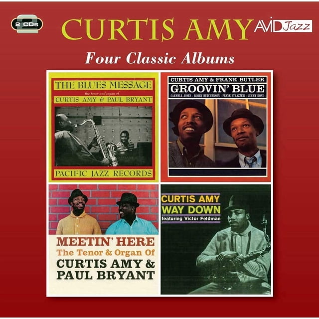 Colección de Cuatro Álbumes Clásicos de Jazz de Curtis Amy
