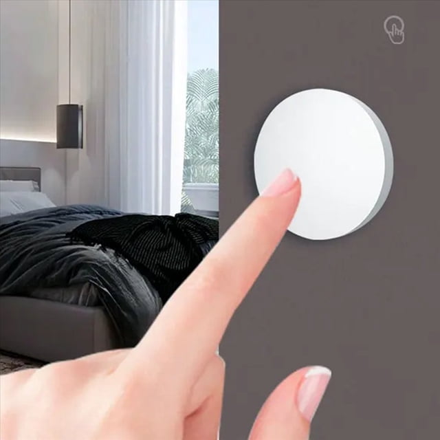 2X Tuya ZigBee Devices Button Scene Switch Intelligent Linkage Smart Switch Battery Powered Work with Smart Life