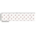 thumbnail image 3 of Ambesonne Snail Fabric by the Yard Upholstery, Crawling Shelled Elements, 3 Yards, Pale Pink Rose White, 3 of 5