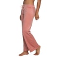 thumbnail image 3 of Velour Lounge Pant | Relaxed Fit | Felina (Ash Rose, Medium), 3 of 3