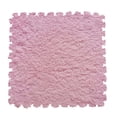 thumbnail image 2 of MesaSe 5PCS Plush Puzzle Foam Floor Mat Plush Area Rug Interlocking Floor Tiles for Flooring Farmhouse - White, 2 of 3