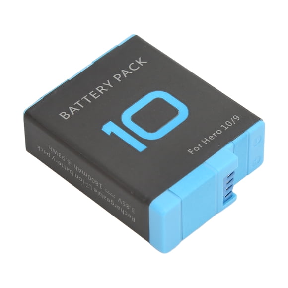 Batería De Repuesto Para Cámara, Protección Contra Sobrevoltaje, Fácil De Transportar, Batería Lipo, Larga Duración, Recargable, 1800 MAh, Alta Capacidad Para Cámara