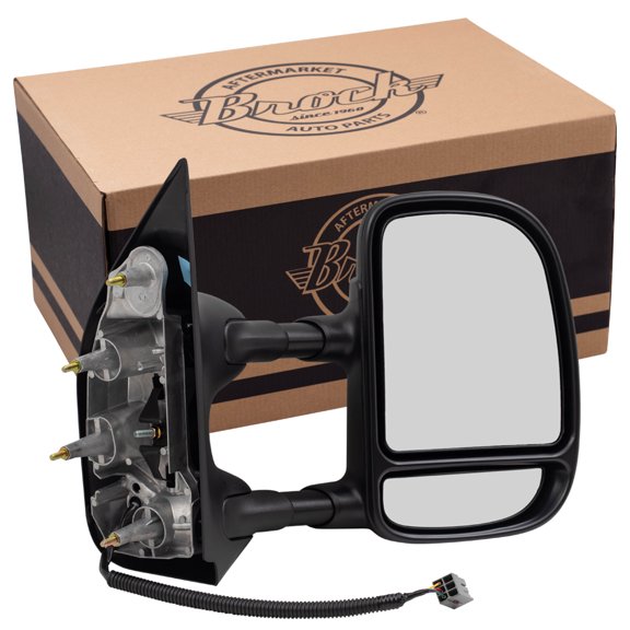Brock Power Towing Mirror for 2002-2002 E-150 Econoline Extendable Right 7C2Z17682CA
