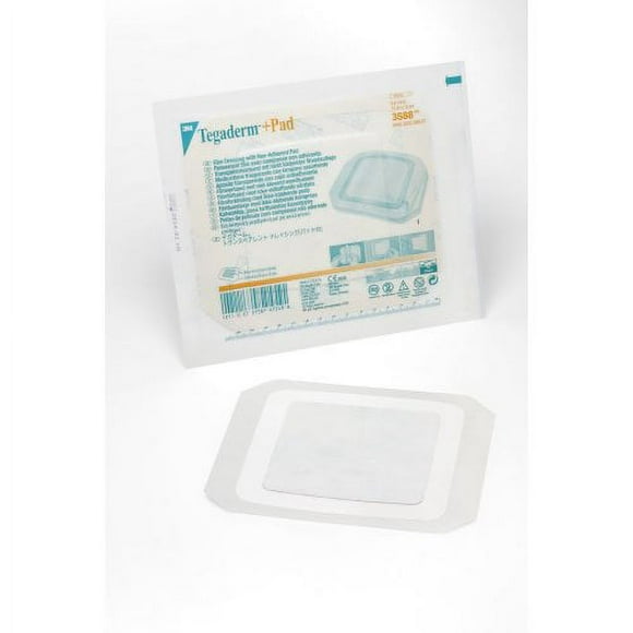 3M? Tegaderm? +Pad Film Dressing with Non-Adherent Pad, 6 x 6 Inch, 1/Each (360349_EA)