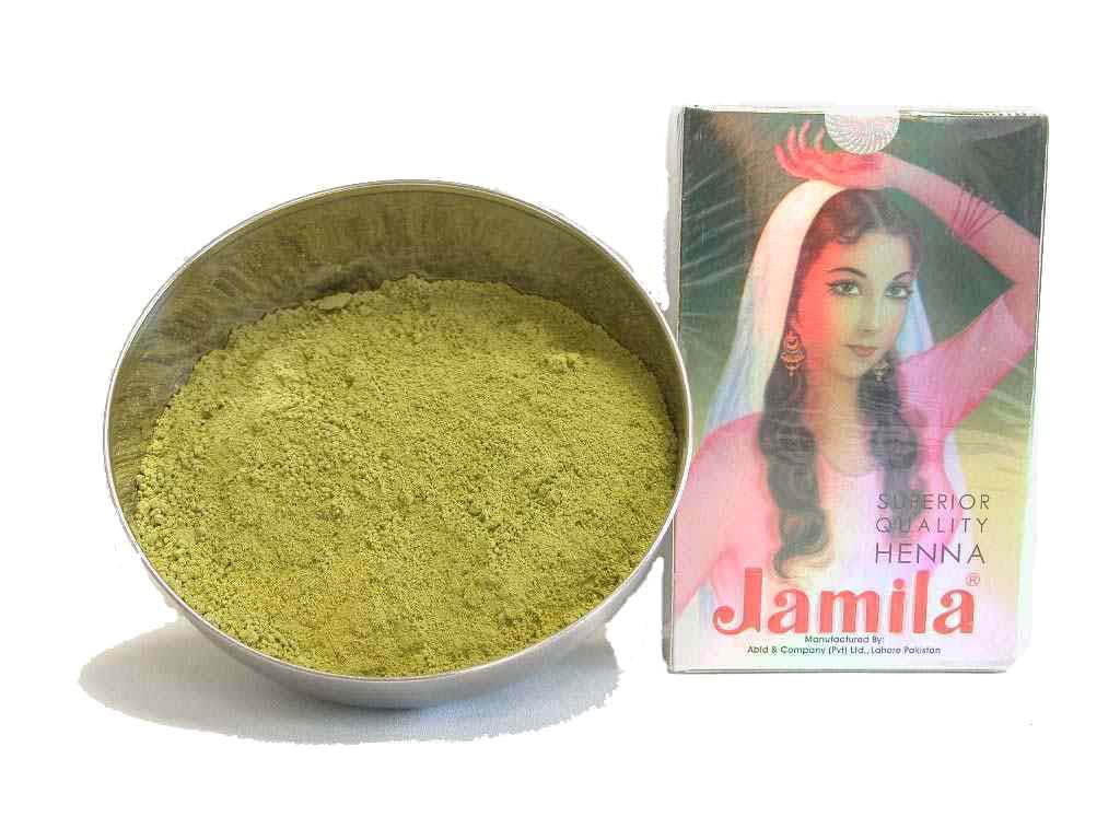 Jamila Henna BAQ Mehndi Natural Skin and Hair Dye Professional Grade