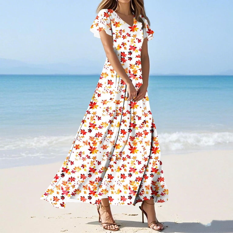 chinese dress ladies Naomi Short Sleeve Maxi Dress main image 1