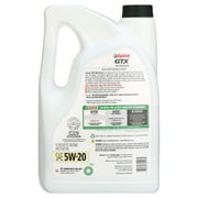 Castrol GTX Ultraclean 5W-20 Synthetic Blend Motor Oil, 5 Quarts, Case of 3