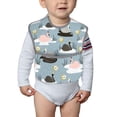 thumbnail image 6 of Zufioo Swan Princess On Lake Print Toddler Adjustable Waterproof Bib, 11.6x15 Inch Feeding Bib Suitable for 6-24 Month Babies, 6 of 8