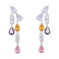 thumbnail image 2 of Aretes Colgantes Yinane Colorido Brillante 2 Piezas, 2 of 8