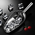 thumbnail image 5 of Stainless Steel Kitchen Practical Kitchen Spoon Ice Cube Scoop for Freezer Oatmeal Flour Scoop Popcorn Scoop Food (5 Pieces), 5 of 5