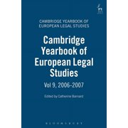 Cambridge Yearbook of European Legal Studies: Cambridge Yearbook of European Legal Studies, Vol 9, 2006-2007 (Hardcover)