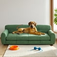 thumbnail image 4 of Jakoola 51" Extra-Large Pet Bed Couch, Big Dog Sofa for Large and Oversized Dogs, 43.5" Seat Width, Green, 4 of 12