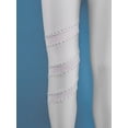 thumbnail image 6 of Rswnyirn Kids Girls Figure Skating Pants Rhinestones Ice Skating Training Practice Leggings White 16, 6 of 7