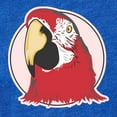 thumbnail image 2 of CafePress - FIN Scarlet Macaw Circle - Cute Infant Baby Football Bodysuit, 2 of 3
