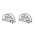 thumbnail image 2 of Soporte de papel Cateissary de hierro Negro 2Conjunto, 2 of 6