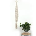 thumbnail image 2 of kusrkot Cotton Handmade Macrame Rope Hanging Basket Flower Pot Holder Plant Hanger 8 8, 2 of 7